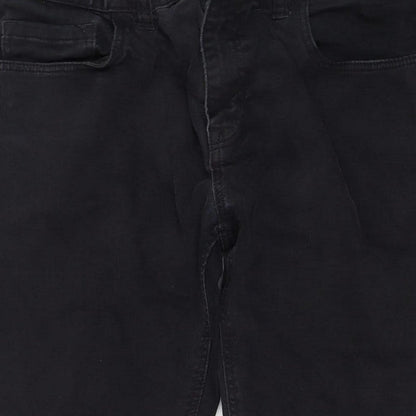 Next Women’s Black Skinny Jeans W32 Regular Stretch Denim