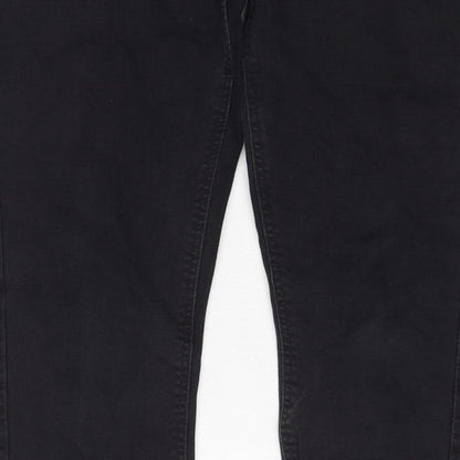 Next Women’s Black Skinny Jeans W32 Regular Stretch Denim