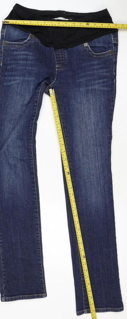 Mamas & Papas Women’s Blue Size 10 Maternity Bootcut Denim Jeans