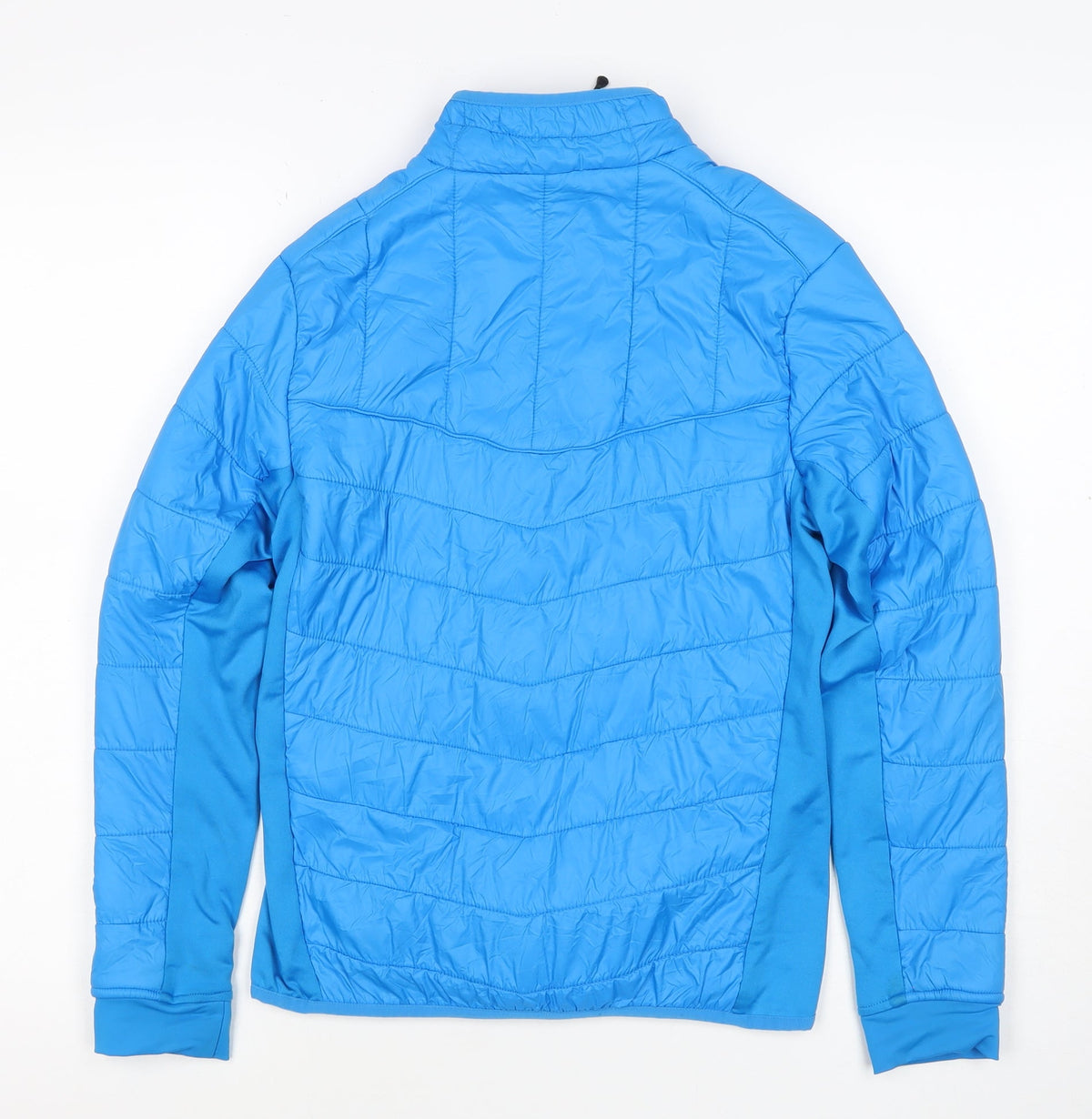 Quechua Boys Blue 13-14 Years Puffer Jacket Full Zip Insulated Hiking