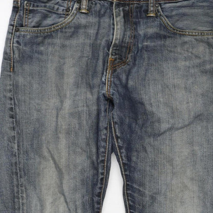 Levi's Men's Blue 527 Slim Bootcut Jeans W34 L30 Medium Wash