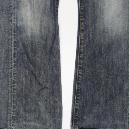 Levi's Men's Blue 527 Slim Bootcut Jeans W34 L30 Medium Wash