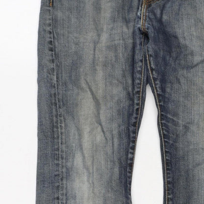 Levi's Men's Blue 527 Slim Bootcut Jeans W34 L30 Medium Wash