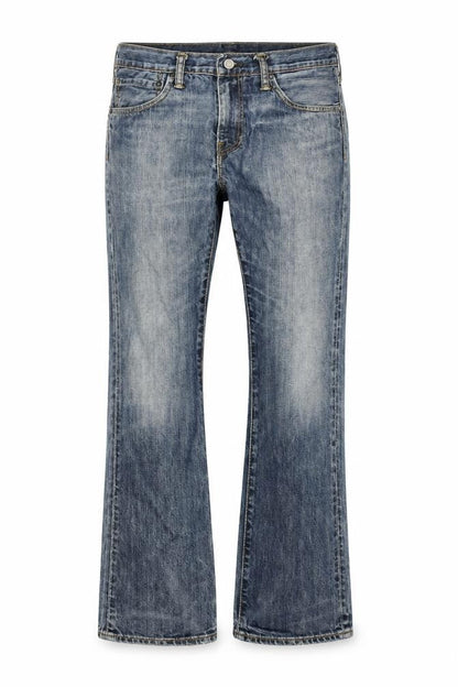 Levi's Men's Blue 527 Slim Bootcut Jeans W34 L30 Medium Wash
