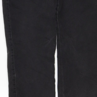 Next Women Black Size 8 Regular Sculpt Pull-On Stretch Jegging Jeans