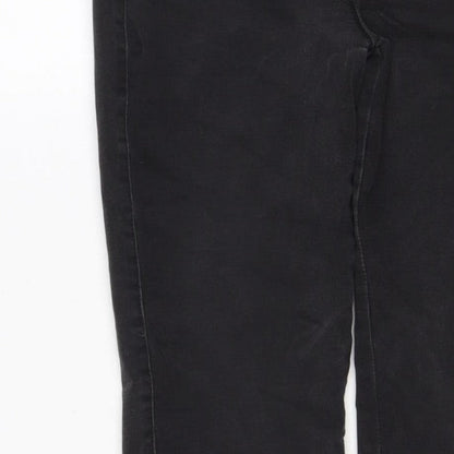 Next Women Black Size 8 Regular Sculpt Pull-On Stretch Jegging Jeans