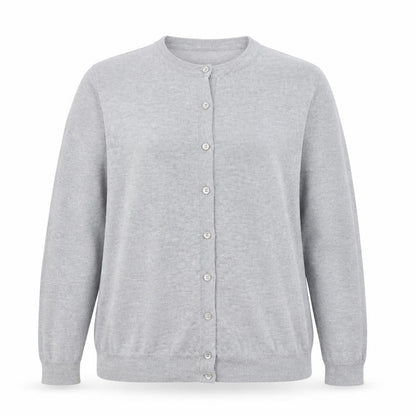 M&S Collection Women’s Grey UK 16 Button Front Knit Cardigan