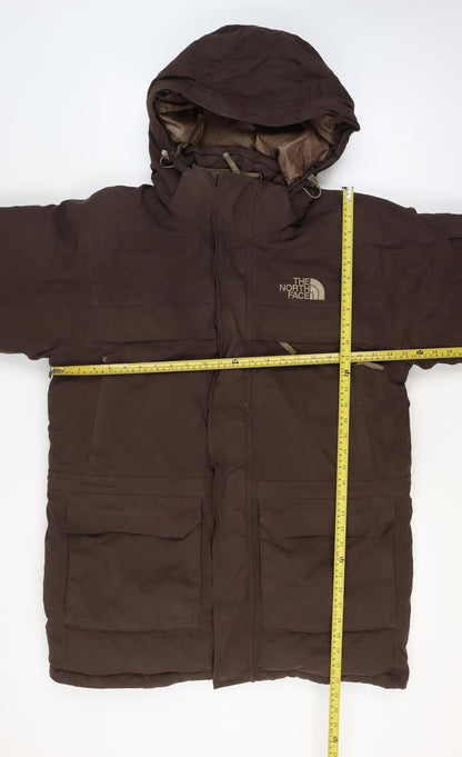 The North Face Men’s Brown M HyVent Down Hooded Parka Jacket