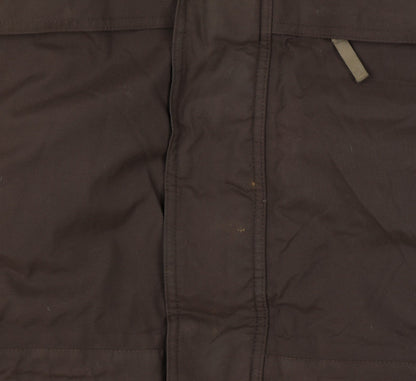 The North Face Men’s Brown M HyVent Down Hooded Parka Jacket
