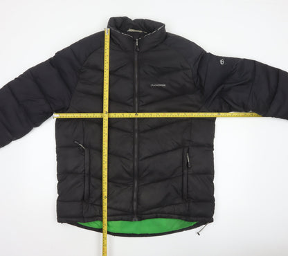 Craghoppers Men’s Black XL Puffer Jacket Quilted Outdoor Full Zip