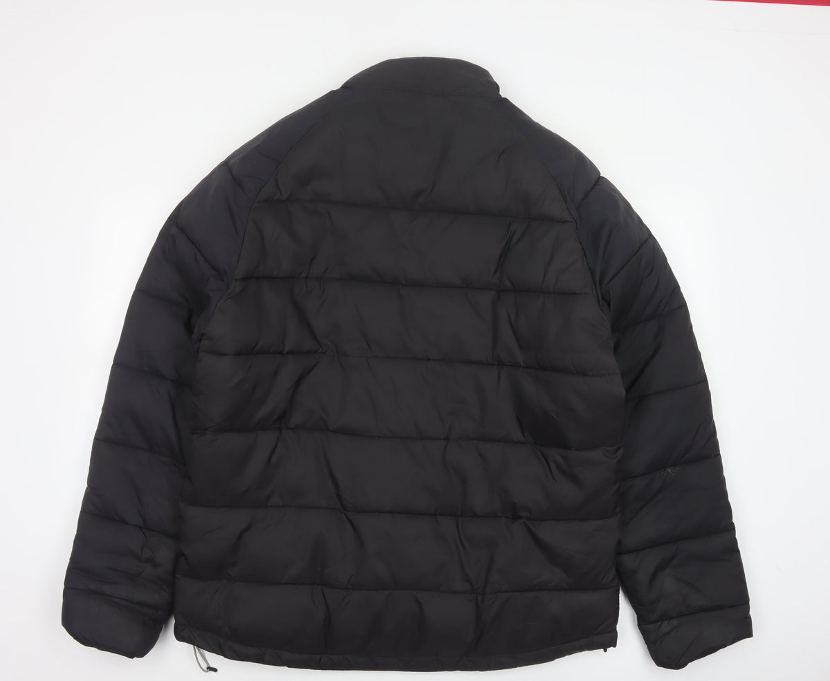Craghoppers Men’s Black XL Puffer Jacket Quilted Outdoor Full Zip
