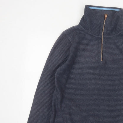 Regatta Women’s Navy Blue UK 16 1/4 Zip Fleece Sweatshirt