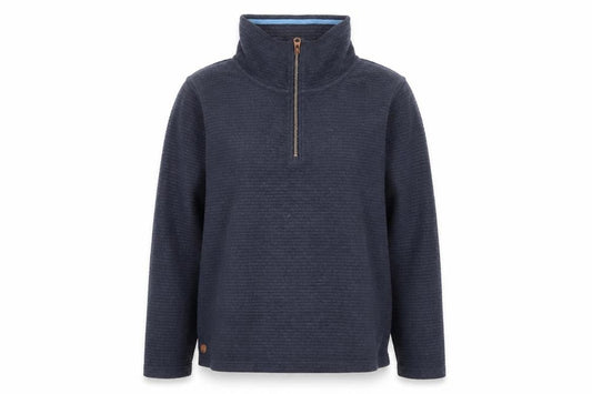 Regatta Women’s Navy Blue UK 16 1/4 Zip Fleece Sweatshirt