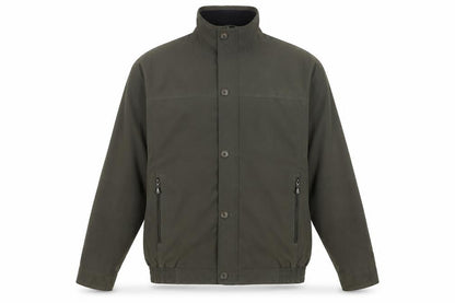 EWM Pure Classics Men's Green 2XL Basic Jacket Button Zip Pockets