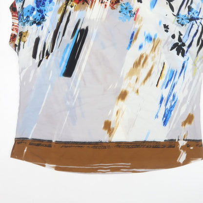 Autograph Women’s Multicoloured Floral Kimono Blouse UK 16