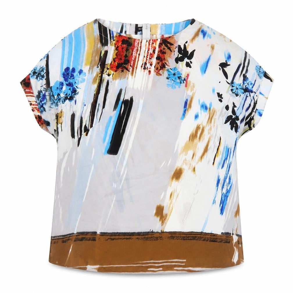 Autograph Women’s Multicoloured Floral Kimono Blouse UK 16