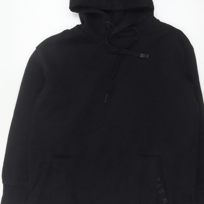 Helen Steele x Dunnes Women’s Black S Pullover Hoodie Logo Pocket