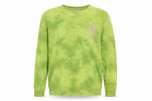 Front view of Redefined Rebel Men’s Green L Pullover Sweatshirt Graphic Logo