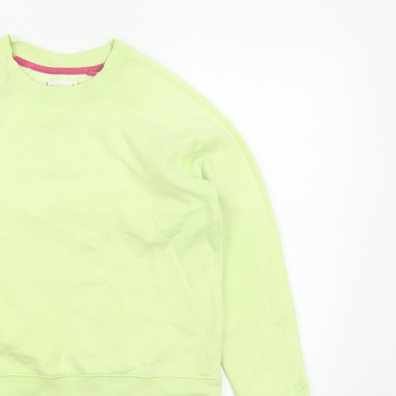 Next Women’s Green Size 10 Pullover Crew Neck Raglan Sweatshirt