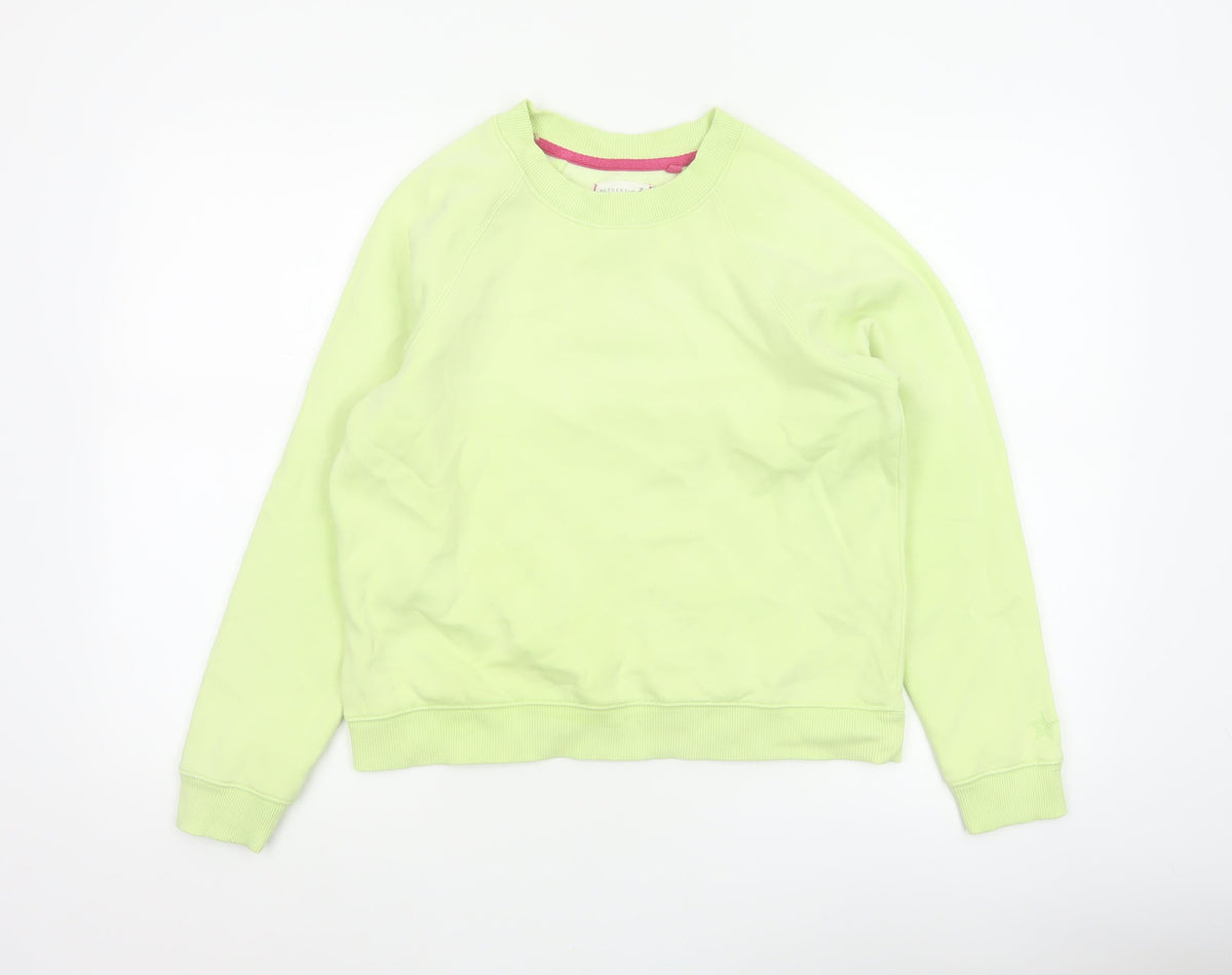 Next Women’s Green Size 10 Pullover Crew Neck Raglan Sweatshirt