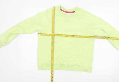 Next Women’s Green Size 10 Pullover Crew Neck Raglan Sweatshirt