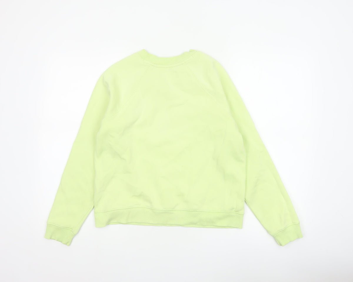 Next Women’s Green Size 10 Pullover Crew Neck Raglan Sweatshirt