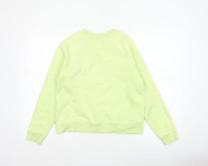 Next Women’s Green Size 10 Pullover Crew Neck Raglan Sweatshirt