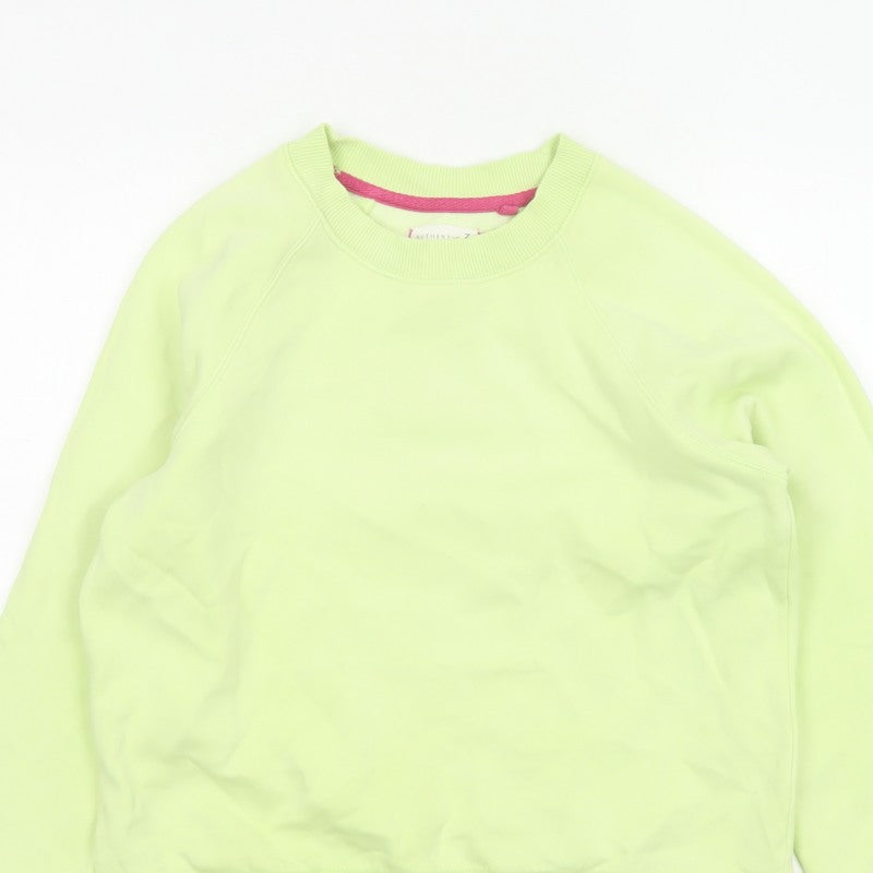 Next Women’s Green Size 10 Pullover Crew Neck Raglan Sweatshirt