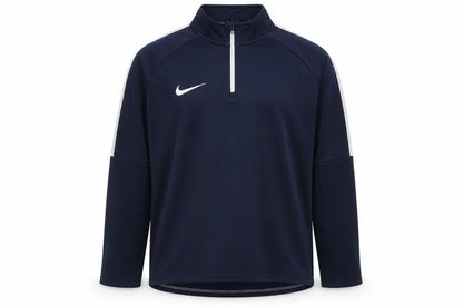 Nike Men’s Blue L Dri-FIT 1/4 Zip High Neck Sports Sweatshirt