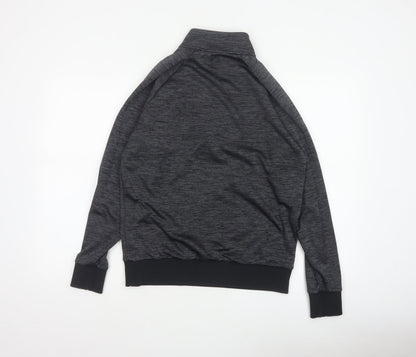 Under Armour Men Grey S ColdGear 1/4 Zip Athletic Sweatshirt
