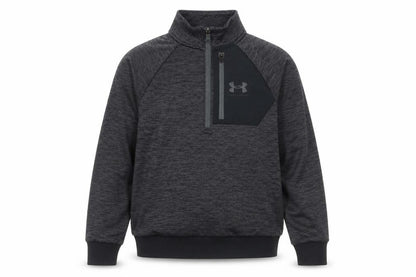 Under Armour Men Grey S ColdGear 1/4 Zip Athletic Sweatshirt