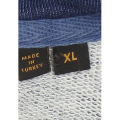 Superdry Men’s Blue XL Full Zip Hooded Logo Sweatshirt