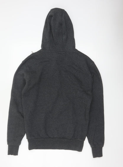 Ellesse Men’s Grey XS Pullover Logo Graphic Hoodie Fleece