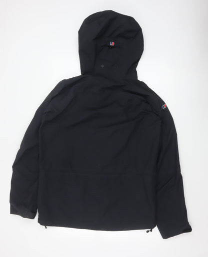 Berghaus Men’s Black M Waterproof Hooded Outdoor Rain Jacket
