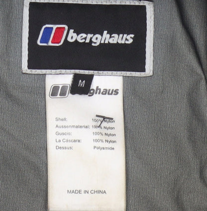 Berghaus Men’s Black M Waterproof Hooded Outdoor Rain Jacket