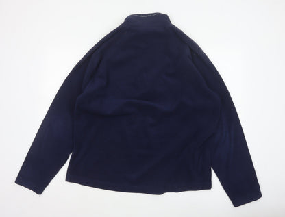 Craghoppers Men’s Blue XL 1/4 Zip Fleece Pullover Outdoor Sweatshirt