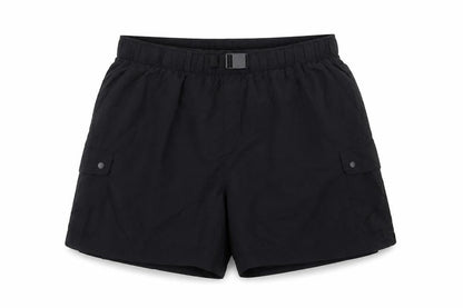 Goodmove Women’s Black Size 18 Cargo Utility Shorts Belted