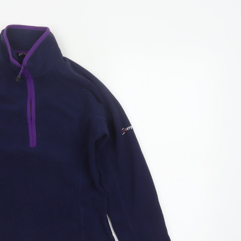 Berghaus Women’s Blue UK 10 Fleece 1/2 Zip Outdoor Sweatshirt