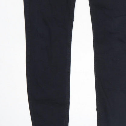 Topshop Moto Women Black W28 L32 Skinny Stretch Jeans