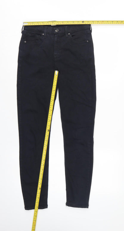 Topshop Moto Women Black W28 L32 Skinny Stretch Jeans