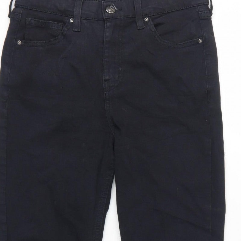 Topshop Moto Women Black W28 L32 Skinny Stretch Jeans