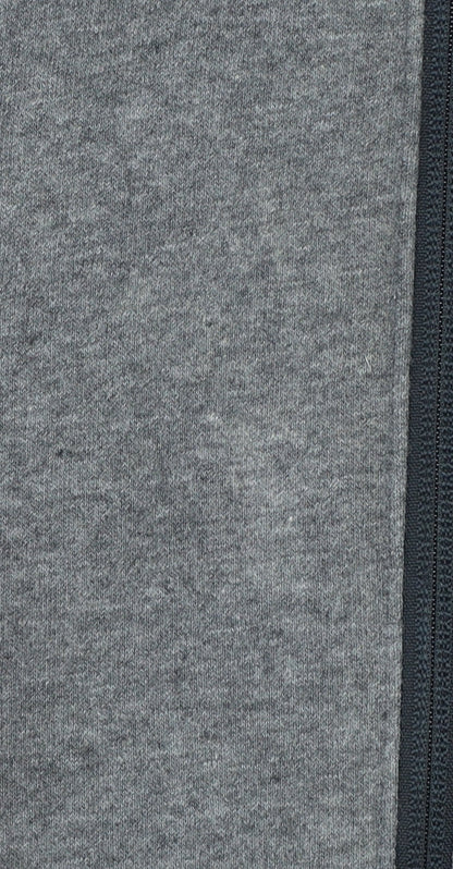 Under Armour Men’s Grey L ColdGear Full Zip Hoodie Logo Fleece