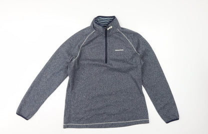 Craghoppers Women’s Grey UK 14 Fleece 1/4 Zip Pullover Sweatshirt