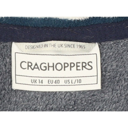Craghoppers Women’s Grey UK 14 Fleece 1/4 Zip Pullover Sweatshirt