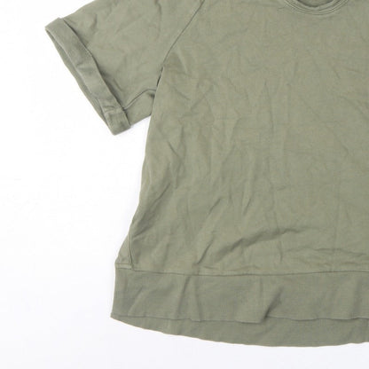 Marks and Spencer Per Una Women's Green M Tunic Sweatshirt
