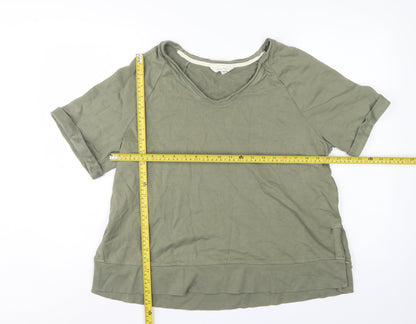 Marks and Spencer Per Una Women's Green M Tunic Sweatshirt