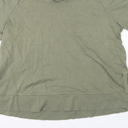 Marks and Spencer Per Una Women's Green M Tunic Sweatshirt