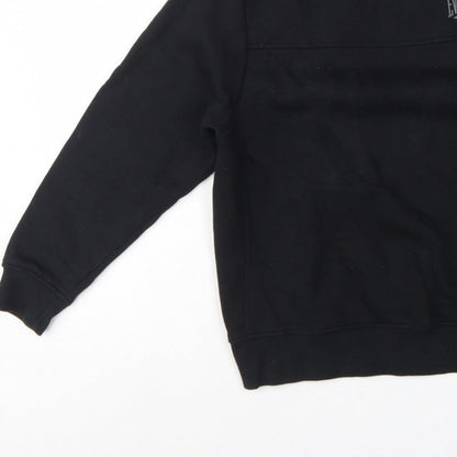 Everlast Boys Black Size 13 Pullover Fleece Logo Sweatshirt