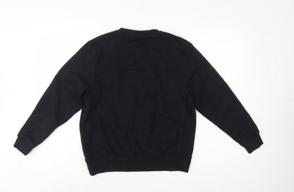 Everlast Boys Black Size 13 Pullover Fleece Logo Sweatshirt