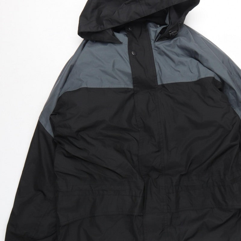 Regatta Men’s Black Grey M Waterproof Hooded Outdoor Jacket